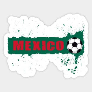 Mexico Soccer Mexico Futbol Football Mexican soccer Flag Jersey Sticker